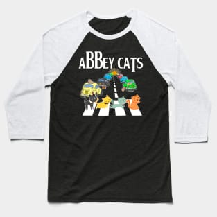 Abbey cats Baseball T-Shirt